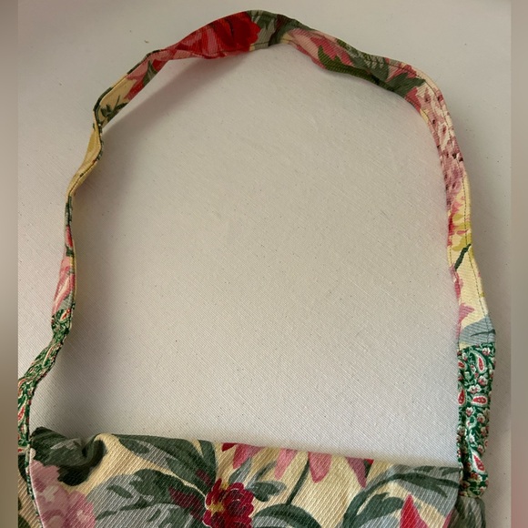 👀 BOHO RETRO HANDMADE VINTAGE SHOULDER BAG 11”X9.75” LARGE INTERIOR POCKET - Picture 5 of 8
